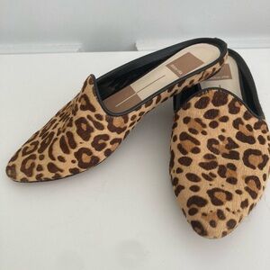 Dolce Vita Leopard Print Mules
